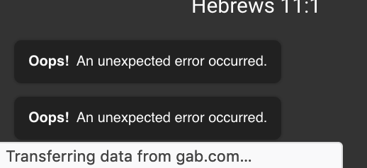 gab-error